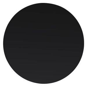 vidaXL Bordplate herdet glass rund 600 mm