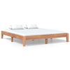 vidaXL Sengeramme heltre teak 180x200 cm