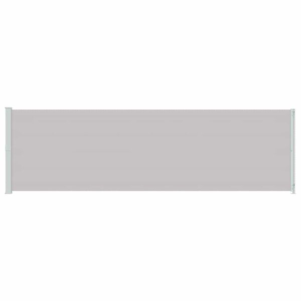 vidaXL Uttrekkbar sidemarkise 180x600 cm gr&aring;