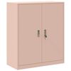 vidaXL Oppbevaringsskap Rosa 90 x 40 x 105 cm St&aring;l