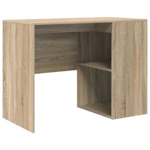 vidaXL Skrivebord Sonoma eik Konstruert tre 102 x 50 x 75 cm