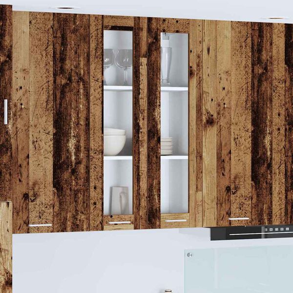 vidaXL Hengende skap Gammelt tre 60 x 31 x 100 cm Konstruert tre