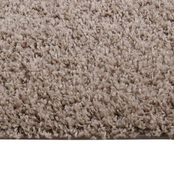 vidaXL Flossteppe lang luv beige 200x290 cm