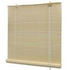 vidaXL Rullegardin bambus 150x160 cm naturell