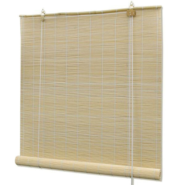 vidaXL Rullegardin bambus 150x160 cm naturell
