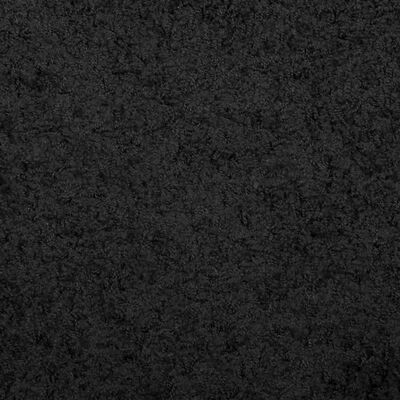 vidaXL Tykt teppe PAMPLONA høy luv moderne svart 240x340 cm