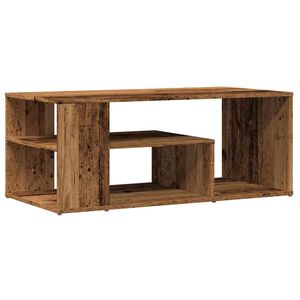 vidaXL Salongbord gammelt tre 100x50x40 cm konstruert tre
