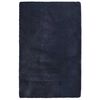 vidaXL Flossteppe med lang luv NAVARRA marine 130x200 cm polyester