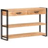 vidaXL Skjenk 120x30x75 cm heltre akasie