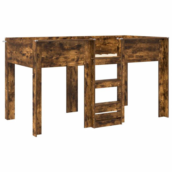 vidaXL K&oslash;yeseng for Barn R&oslash;kt eik 100 x 200 cm Konstruert tre