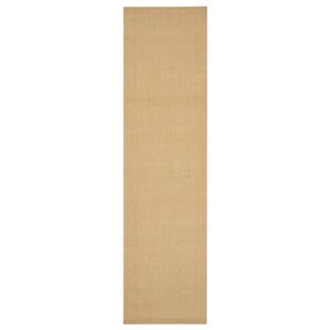 vidaXL Teppe naturlig sisal 66x250 cm