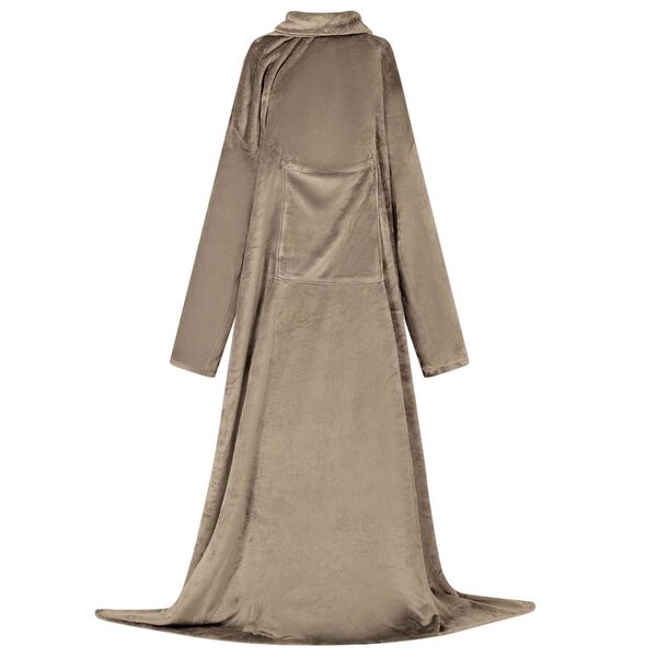 vidaXL Teppe-hettegenser Kamel Flanell