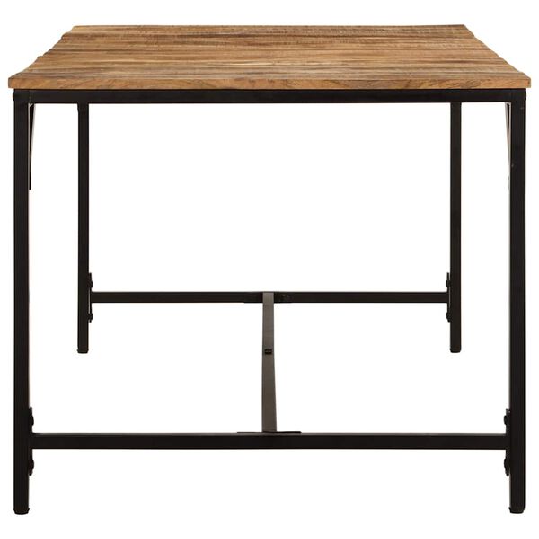 vidaXL Spisebord 180x90x75 cm grov heltre mango