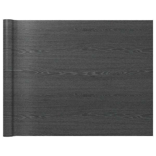 vidaXL Selvklebende folie til m&oslash;bler 500x90 cm PVC m&oslash;rk trefarge