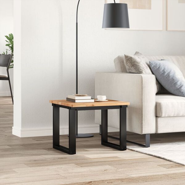 vidaXL Bordplate firkantet 50x50x2 cm heltre akasie