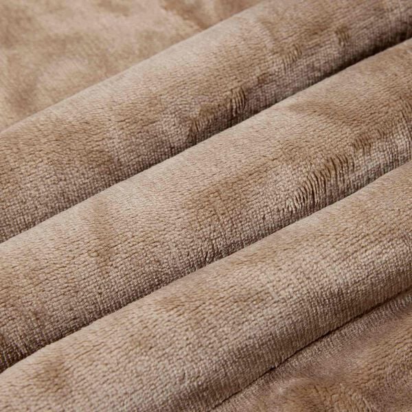 vidaXL Kastteppe Kamel 130 x 150 cm Fleece
