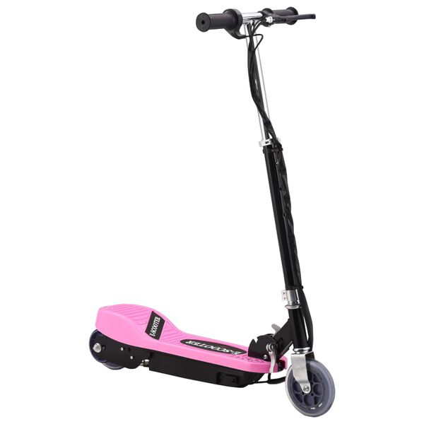 vidaXL Elektrisk sparkesykkel 120 W rosa
