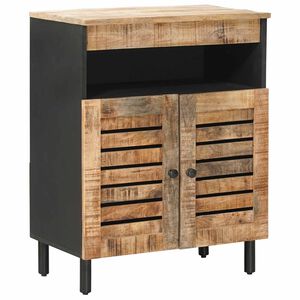 vidaXL Oppbevaringsskap Naturlig 60 x 33 x 75 cm Massiv mango tre