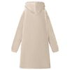 vidaXL Teppe-hettegenser Beige L Fleece og Flanell