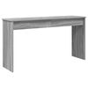 vidaXL Tastaturstativ Gr&aring; Sonoma 120 x 32 x 64 cm Konstruert tre