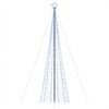 vidaXL LED Juletre med Spikes 1534 LEDs Bl&aring; 500 cm