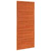 vidaXL L&aring;ved&oslash;r Voksbrun 80 x 2,5 x 208 cm Heltre furu