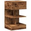 vidaXL Nattbord gammelt tre 40x35x65 cm konstruert tre