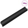 vidaXL H&aring;ndtak 973 stk. Svart 106 x 7,4 x 15,5 mm Aluminium
