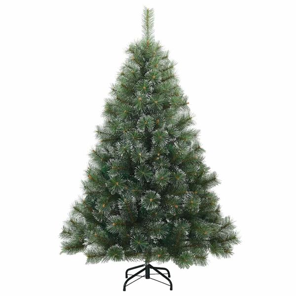vidaXL Kunstig juletre med 150 LED med stativ gr&oslash;nn 150 cm PE og PVC