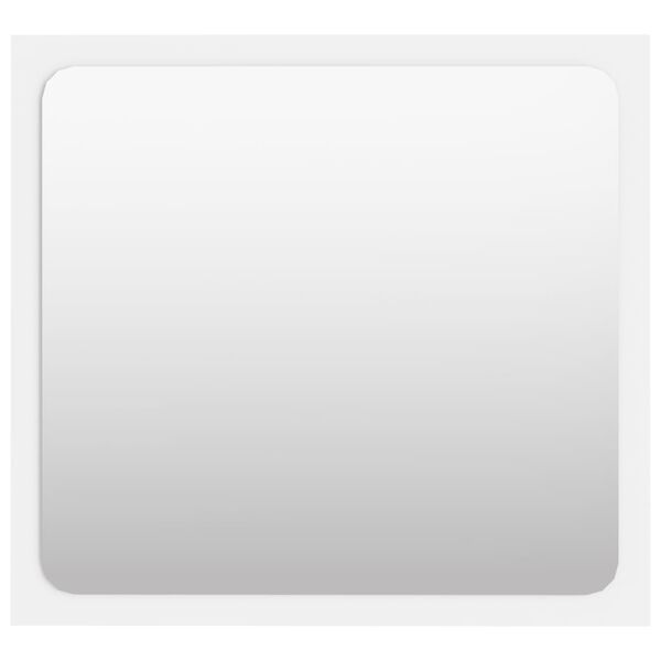 vidaXL Baderomsspeil hvit 40x1,5x37 cm sponplate