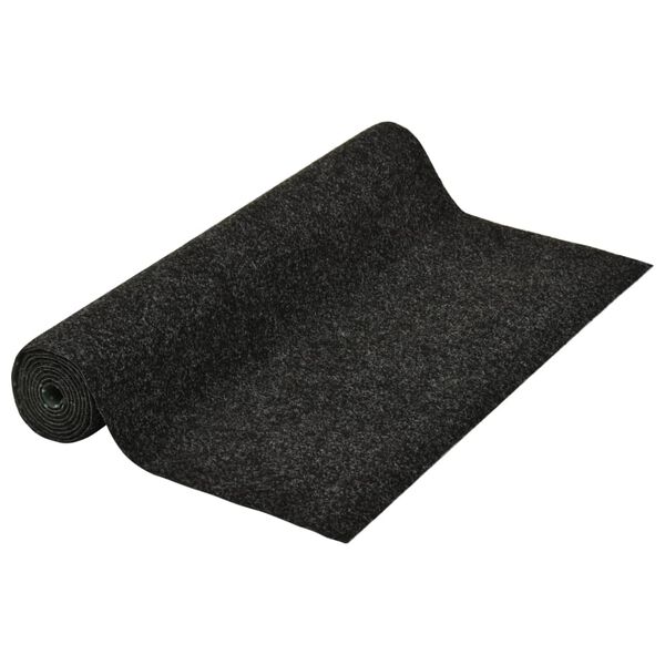 vidaXL Kunstgress med knotter 3x1 m antrasitt