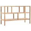 VidaXL Baderomshylle heltre valn&oslash;tt 100x40x65 cm