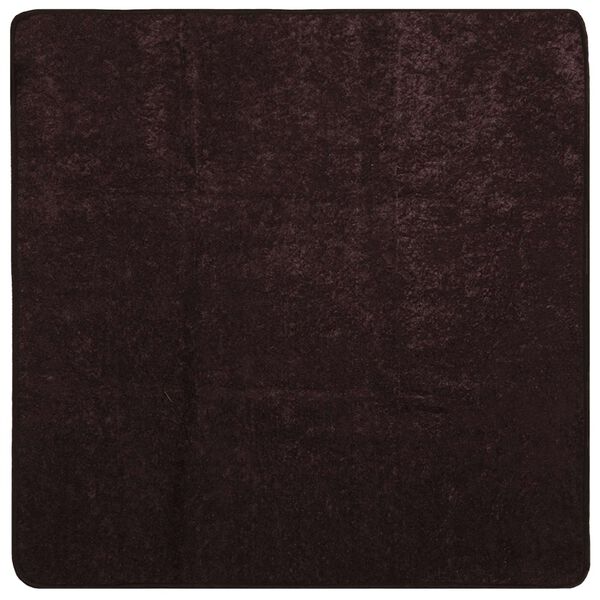 vidaXL Teppe Runner MARSA Antrasitt 100 x 100 cm Polyester og PVC