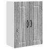 vidaXL Oppvaskmaskin-panel Kalmar Gr&aring; Sonoma 60 x 31 x 80 cm