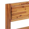 vidaXL Sengeramme heltre akasie 160x200 cm