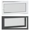 vidaXL Tilt & Turn Kjeller Vindu RISOR 120 x 60 cm PVC og glass