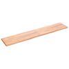 vidaXL Bordplate lysebrun 200x40x(2-4)cm behandlet heltre naturlig
