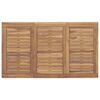 vidaXL Utendørs spisebord 120x70x77 cm heltre teak