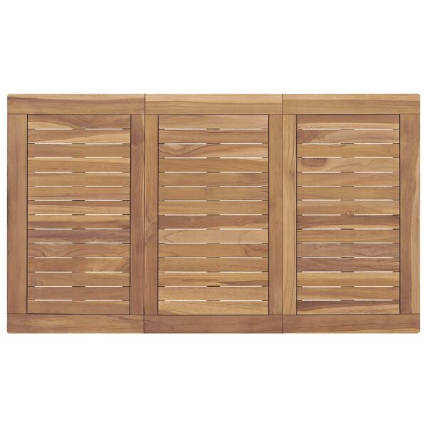 vidaXL Utendørs spisebord 120x70x77 cm heltre teak