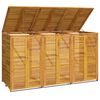 vidaXL Trippelt s&oslash;ppeldunkskur 210x89x117 cm heltre akasie
