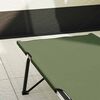 vidaXL Sammenleggbar camping seng grønn 206 x 76 x 74 cm