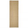 vidaXL Sisalteppe for klorestolpe 66x200 cm