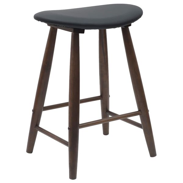 vidaXL Spisestoler 2 pcs Lys Brun 46 x 37 x 63 cm Solid Gummitre