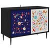 vidaXL TV-skap MAINZ 69 x 33 x 50,5 cm Svart eik Konstruert tre