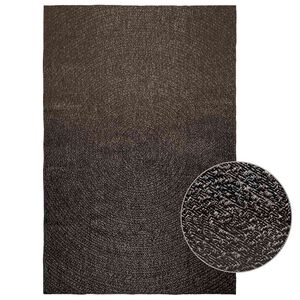 vidaXL Teppe ZIZUR antrasitt 160x230cm juteutseende innend&oslash;rs&utend&oslash;rs