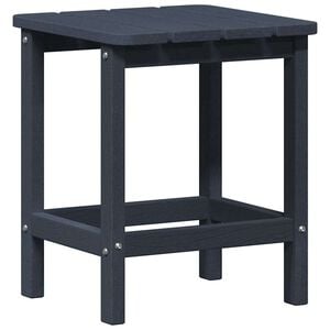 vidaXL Sidetabell Marinebl&aring; 38 x 38 x 46 cm Polyethylen
