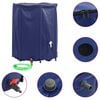 vidaXL Vanntank med kran sammenleggbar 1250 L PVC
