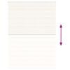 vidaXL Sebragardin marmor beige stoff bredde 160,9 cm polyester