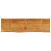 vidaXL Bordplate med naturlig kant 120x30x2,5 cm heltre mango