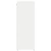 vidaXL Sko Skap med hylle Hvit 77,5 x 30 x 83,5 cm Konstruert tre